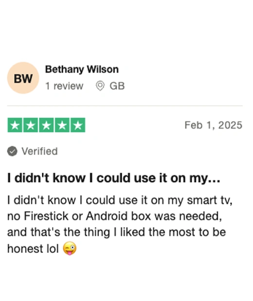 TVBOXUK - IPTV Subscription Trustpilot Reviews